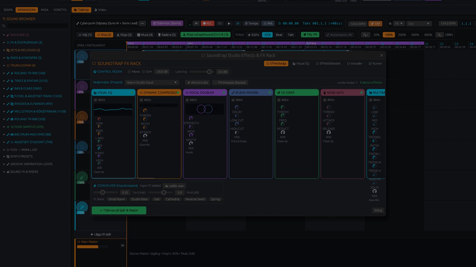 The modular FX rack