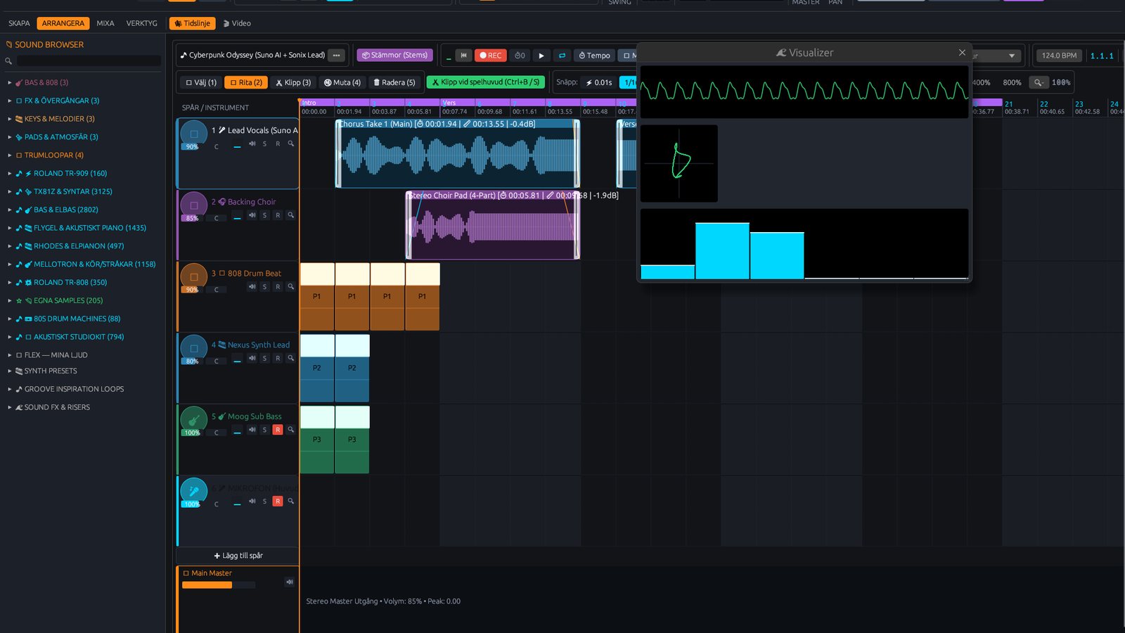 The visualizer